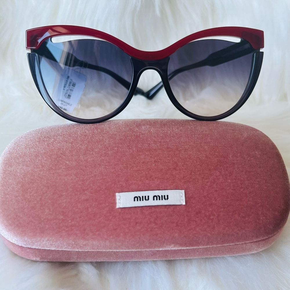 Miu Miu Browline Sunglasses
